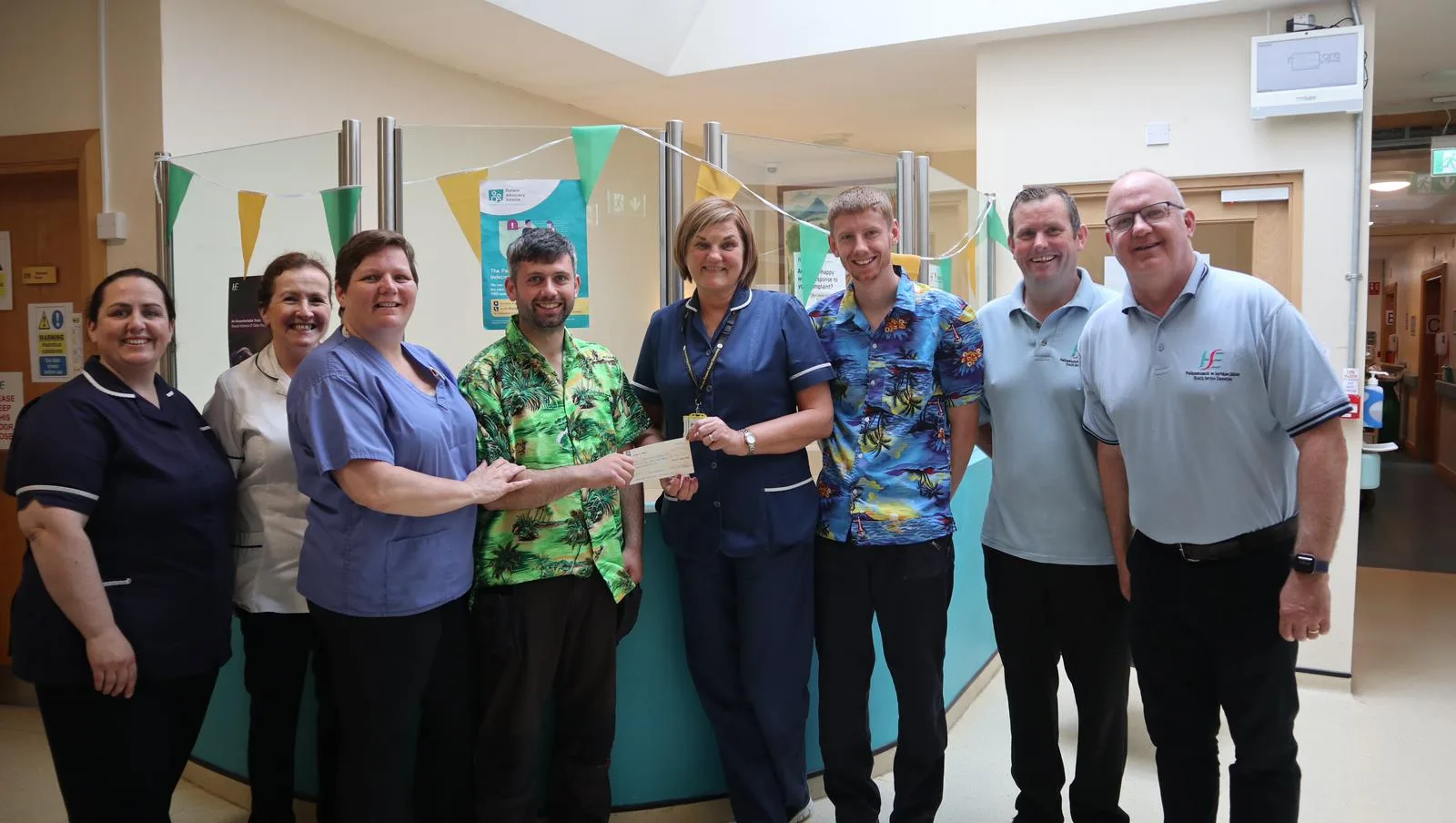 Bringing Sunshine and Support: SNG’s Hawaiian Shirt Fundraiser for Killybegs Community Hospital