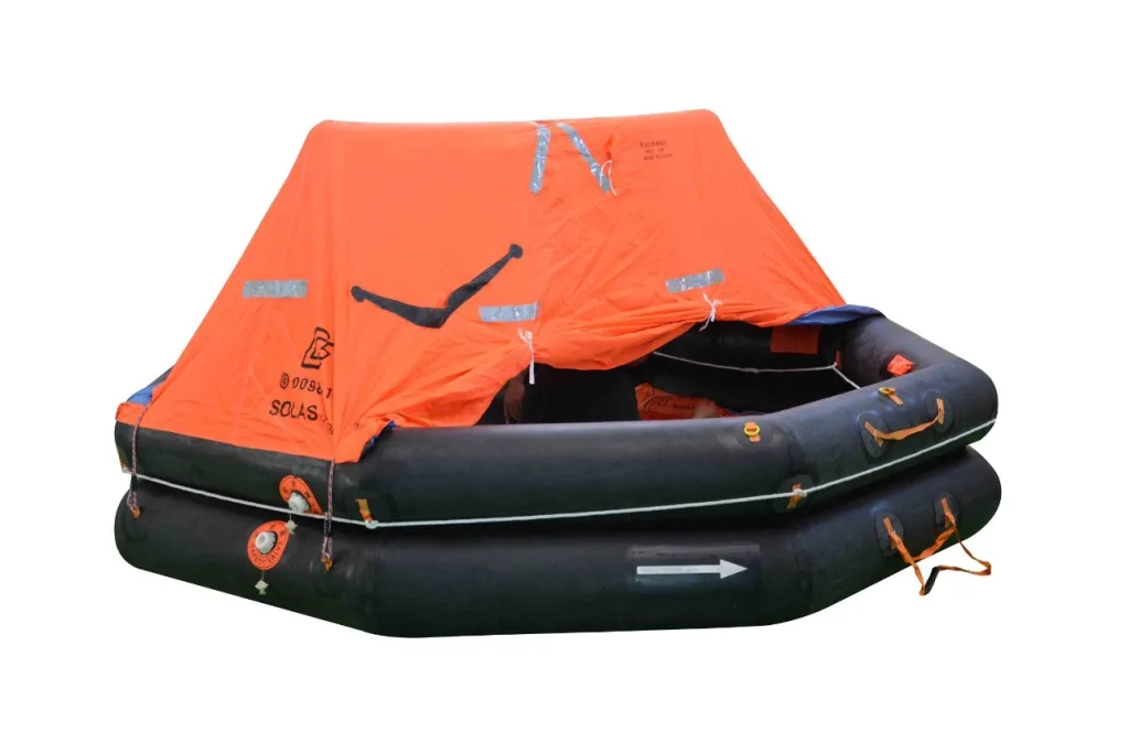 Inflated Youlong liferaft