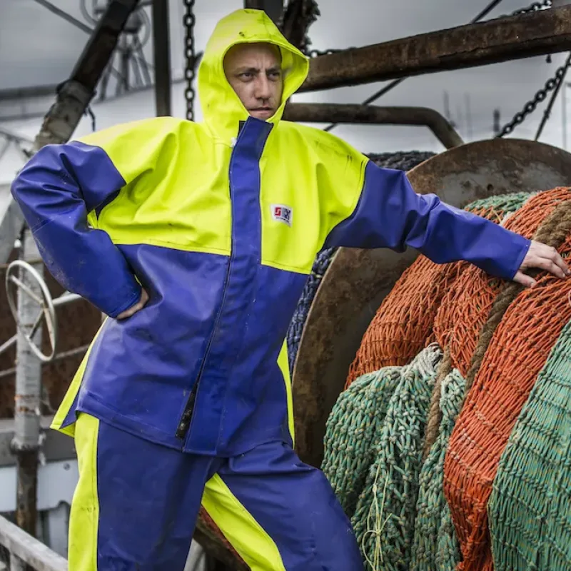 Image of Stormline Safety Clothing in Use